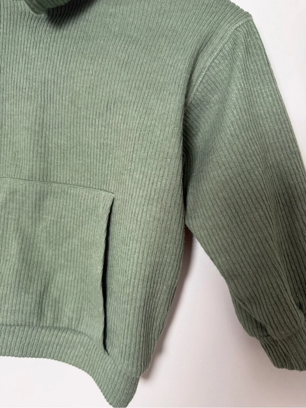 ZARA Kids Knit Set in Sage Green